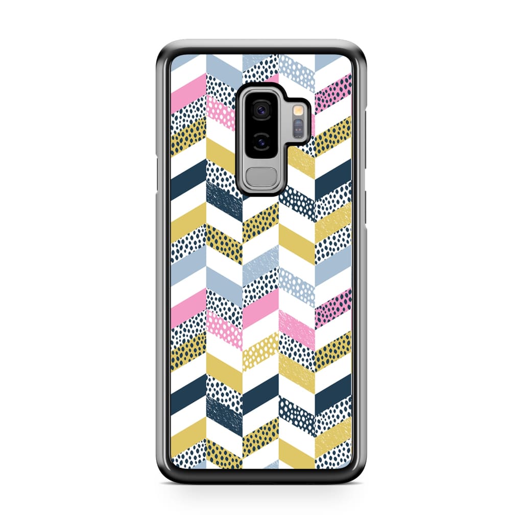 Zigzag Indigo Phone Case - Galaxy S9 Plus - Phone Case